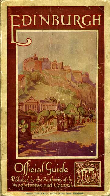 Books  -  Edinburgh Pfficial Guide, 1923
