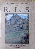 An Illustration of Craigmillar Castle on the cover of J Patrick Finlay's book 'In the Footsteps of RLS '