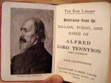 Book published by Valentine & Sons, around 1914 -  Rose Series  -  Selection from the Ballads, Poems and Songs of Alfred Lord Tennyson