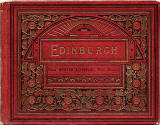 The front cover of Valentine & Sons Collotype View Series book - Edinburgh