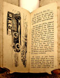 A children's 'book toy' by Valentine & Sons Ltd  -  'The Story of the Motor Car'  -  Pages 18-19