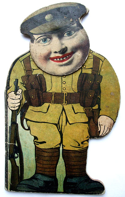 The Front Cover of a 'book toy' published by Valentine & Sons - 'Tipperary Tommy'