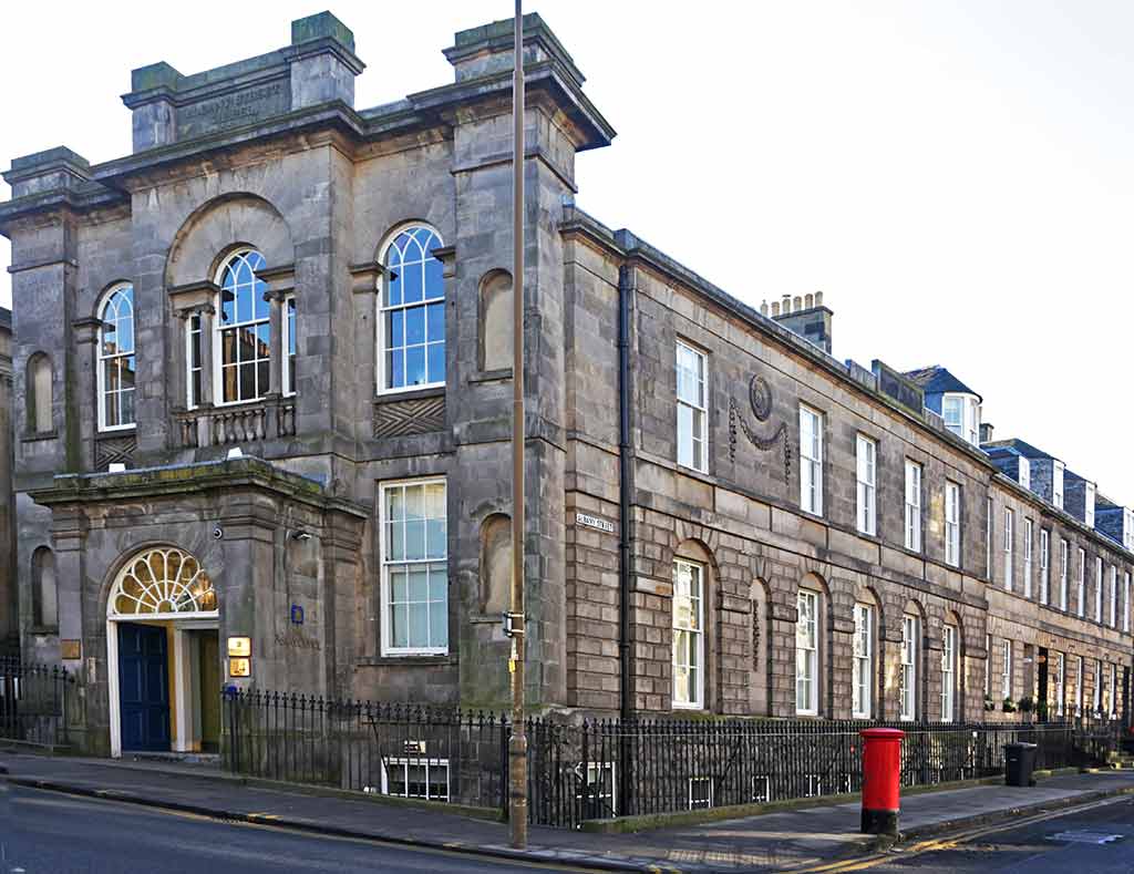 Albany Street Church, 24 Broughton Street - NowEdinburgh Assay Office