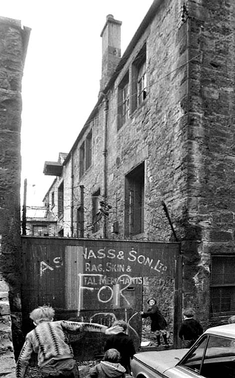 Asa Wass Yard, Fountainbridge, Edinburgh  -  1969