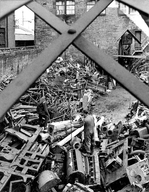 Asa Wass Yard, Fountainbridge, Edinburgh  -  1967