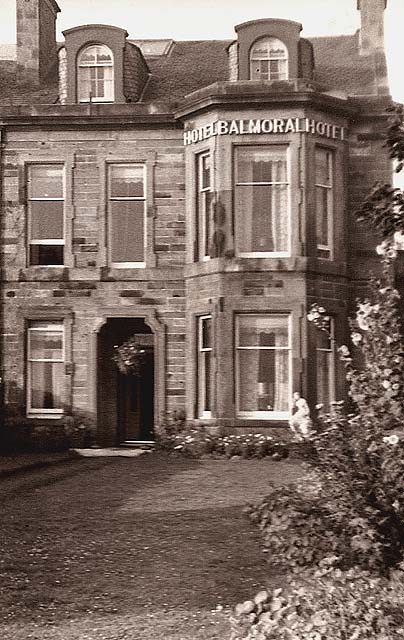 Balmoral Hotel, Portobello, 1938