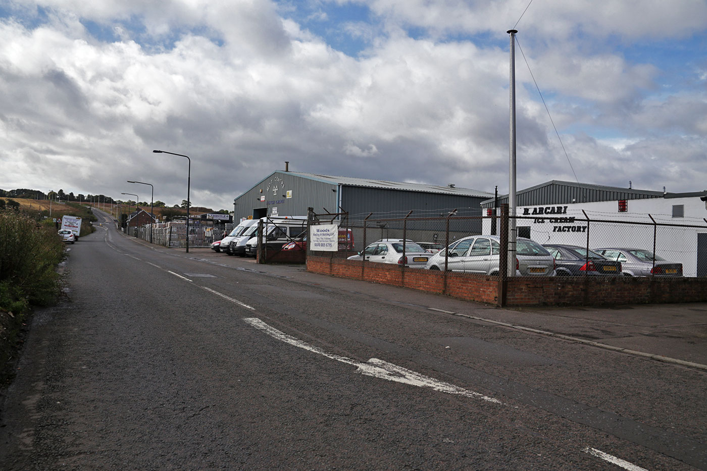 The site of Bankfield Cottages at The Wisp, Edinburgh  -  Photo taken August 2014