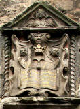 Bible Land, 183-187 Canongate, Edinurgh  -   zoom-in to cartouche