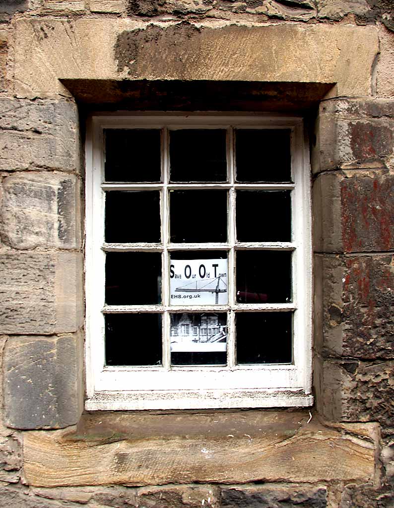 Bible Land, 183-187 Canongate, Edinurgh  -  zoom-in to window