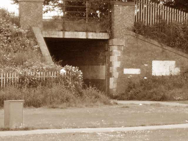 Bingham Railway Bridge  -  July 2008