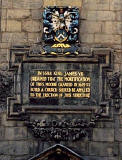 Canongate Church in the Royal Mile  -  Zoom-in (lower centre)