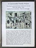 Bicentenary Notice on Canonmills Baptist Churchwall  -  1810 to 2010