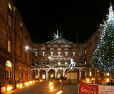 Edinburgh City Chambers  -  Decorated to celebrate Christmas and New Year  -  December 2008