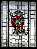 The City Chambers  -  High Street, Edinburgh  -  Stained Glass Window on the Staircase, 'Malcolm Canmore'