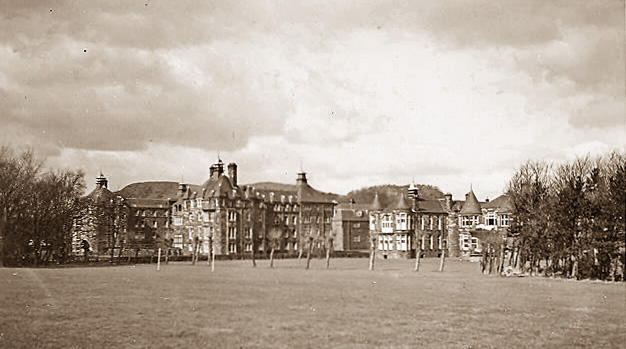 The City Hospital Buildings  -  photo taken around 1948-52