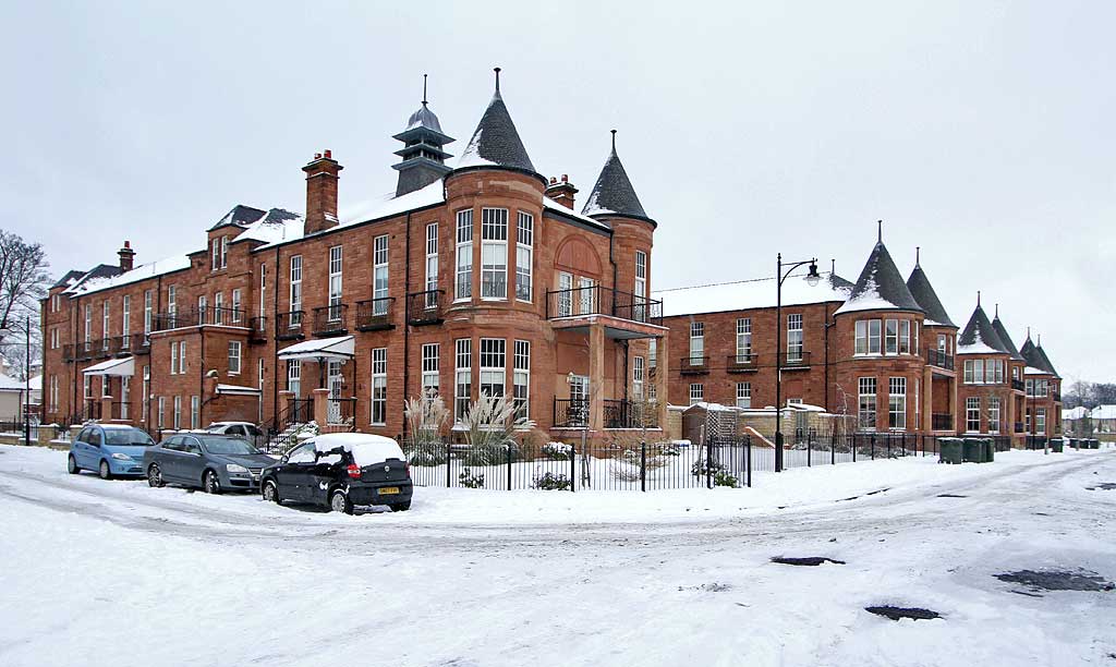 City Hospital Wards  -   now converted to housing