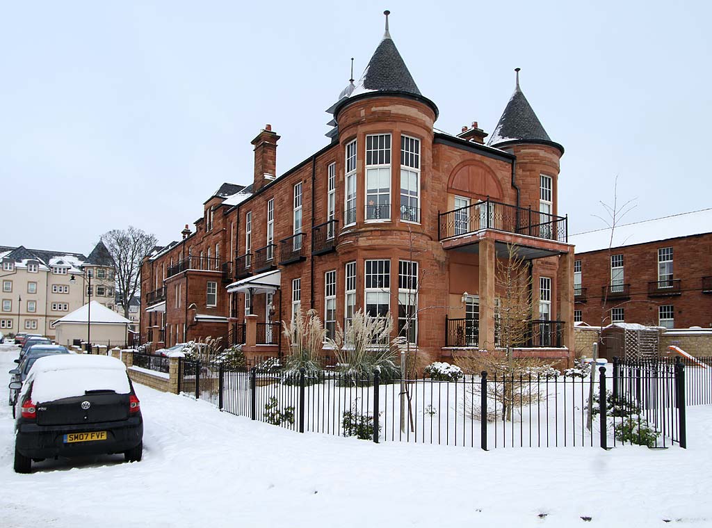 City Hospital Wards  -   now converted to housing