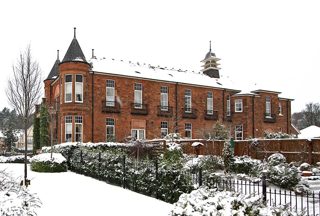 City Hospital Wards  -   now converted to housing