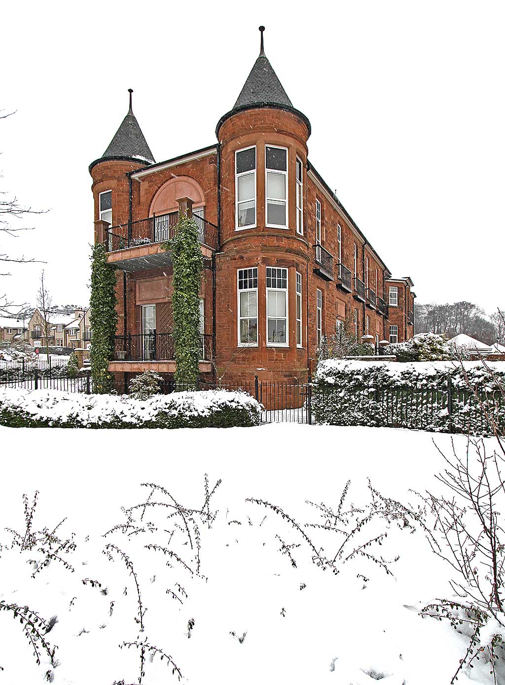 City Hospital Wards  -   now converted to housing