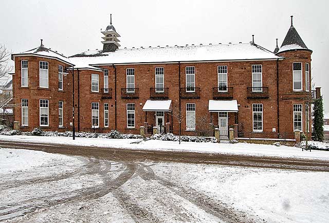 City Hospital Wards  -   now converted to housing