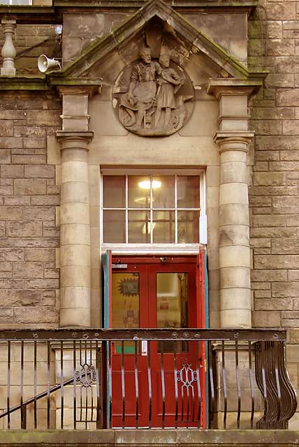 Craiglockhart Primary School, Ashley Terrace, North Merchiston  -  School Door,Right  -  Photograph November 2006