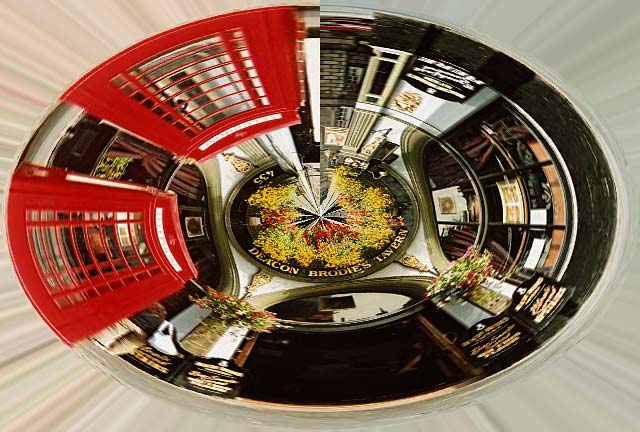 Deacon Brodie's Taverm   -  Red  -  Image distorted
