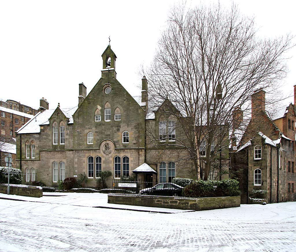 Dean School, Dean Path, Dean Village - Now converted to housing - Photographed December 2009