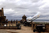 Edinburgh Castle  -  '21 Gun Salute' to celebrate The Queen's Official Birthday  -  June 15, 2013