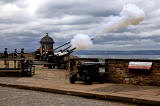 Edinburgh Castle  -  '21 Gun Salute' to celebrate The Queen's Official Birthday  -  June 15, 2013