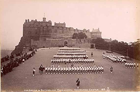 Edinburgh Castle and Esplanade - Photo by Alex A Inglis