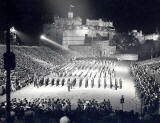 Edinburgh Tattoo, performed on the Esplanade at Edinburgh Castle  -  around 1950