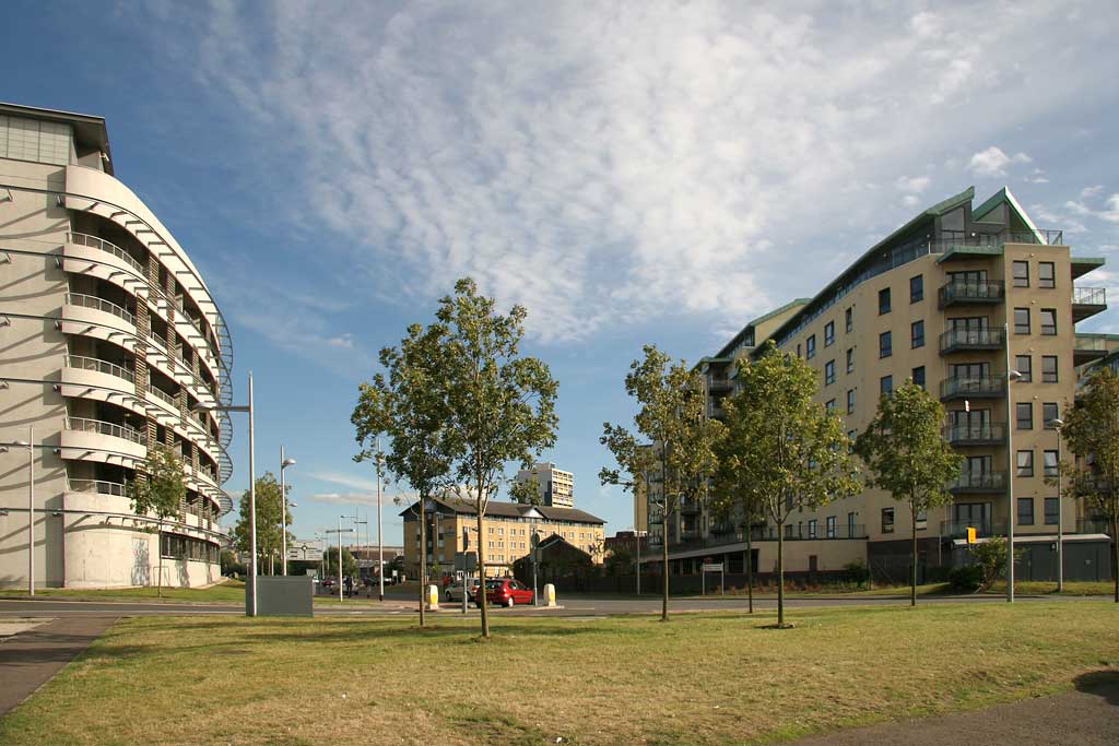 Express Holiday Inn - a new hotel near the 'Ocean Terminal' entrance to Leith Docks