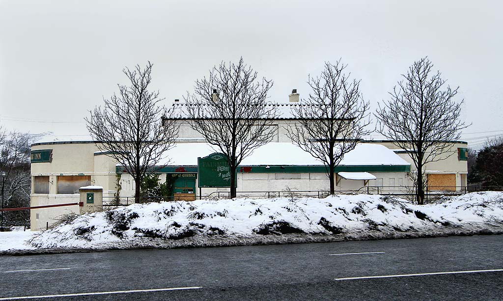 The Fairmile Inn (now closed)  -  Biggar Road, near the City of Edinburgh By-pass, Fairmilehead