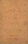 Alex  Asher  -  Cabinet Print  -  back