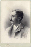 Cabinet Print by Alex Ayton  -  Profile of a man