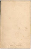 Cabinet Print portrait of a Lady (back)  -  by Fairbairn  -  back of the card is blank