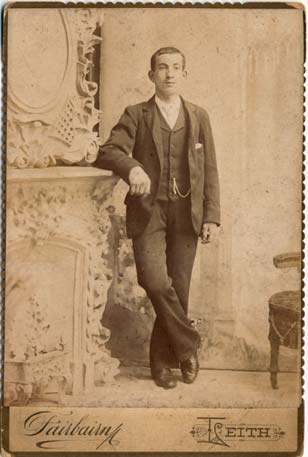 Cabinet Print of a Man - by William Fairbairn