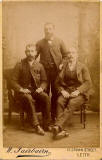 Cabinet Print of 3 men  -  by W Fairbairn