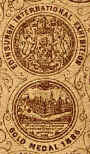 Lafayette  -  Cabinet Print  -  Back  -  Detail Enlarged