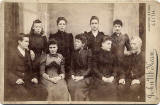 Cabinet Print by John McKean  -  2 men + 9 ladies