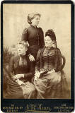 Cabinet Print by John McKean  -  3 ladies