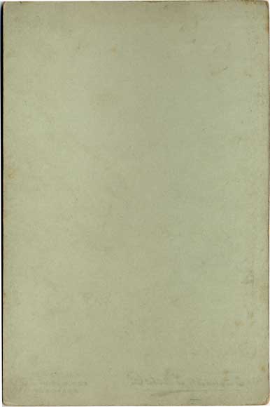 The back of a Cabinet Print by Parisian Photo Company  -  Ladies and balustrade