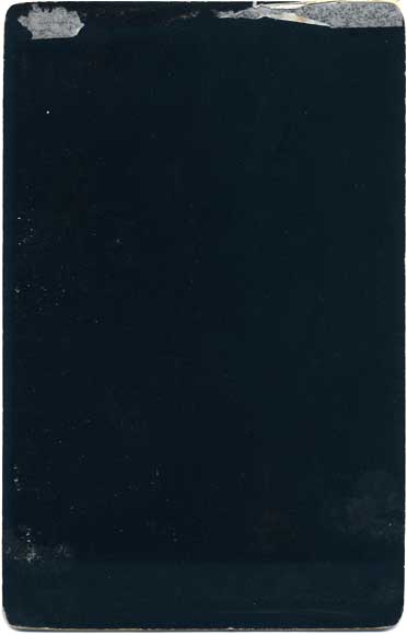 The back of a Cabinet Print by Parisian Photo Company  -  Couple and baby