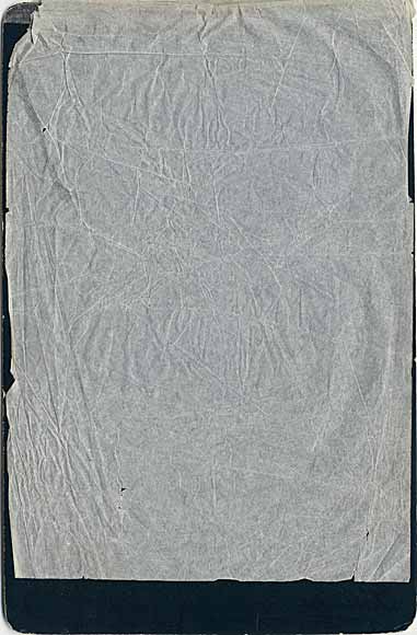 The back of a Cabinet Print by Parisian Photo Company  -  Lady and scroll