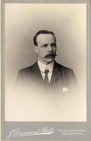 Cabinet Print by J Drummond Shiels  -  A Man