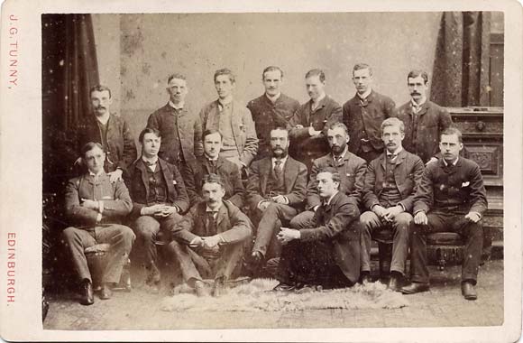 J G Tunny  - Cabinet Print  -  Medical Students