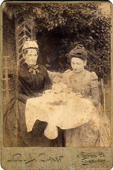 Cabinet print by A J Turner - Was he an amateur or professional photographer?