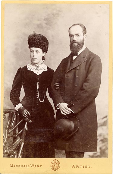 Marshall Wane  -  Cabinet Print  -  A Couple