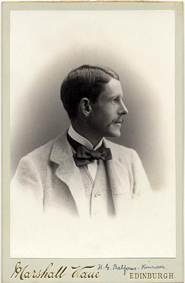Marshall Wane  -  Cabinet Print  -  Profile of a Man