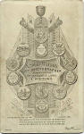 Ther back of a cabinet print by A Swan Watson  -  No 16188